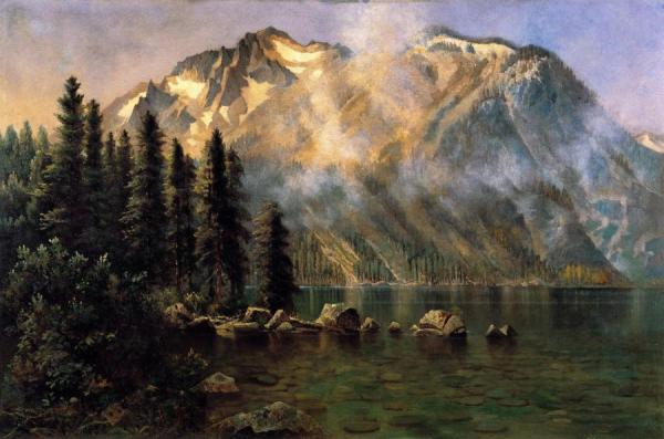 Mount Tallac From Cascade Lake by Edwin Deakin