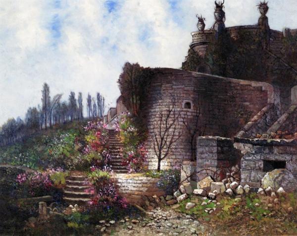 Revival, The Terrace, Hopkins Institute Of Art by Edwin Deakin