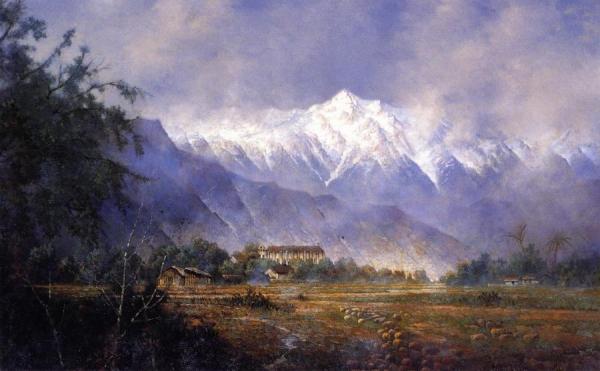 San Gabriel Mission by Edwin Deakin