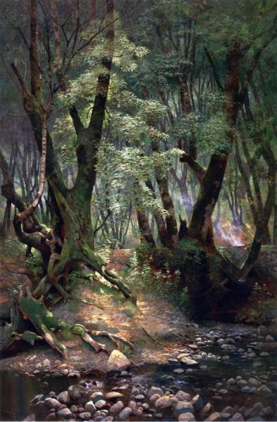Strawberry Creek by Edwin Deakin Oil Painting Reproductions