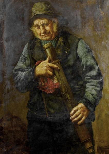 Inspecting The Lens by Edwin Harris