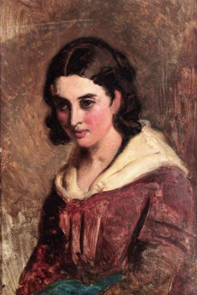 A Highland Maiden by Edwin Henry Landseer