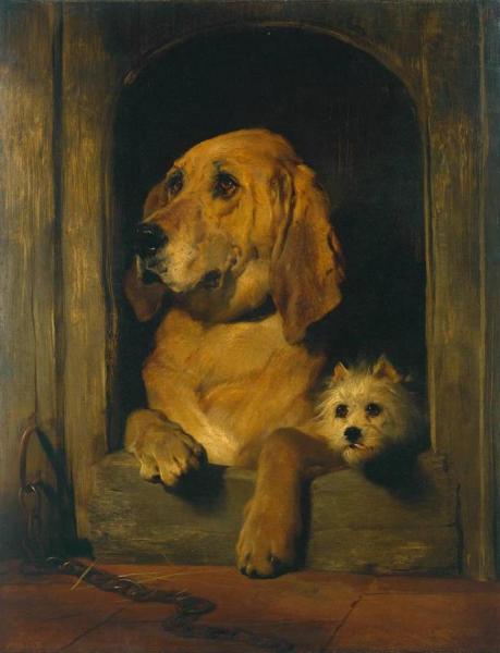 Dignity And Impudence by Edwin Henry Landseer