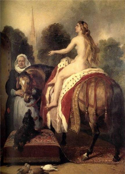 Edwin Henry Landseer Lady Godiva's Prayer