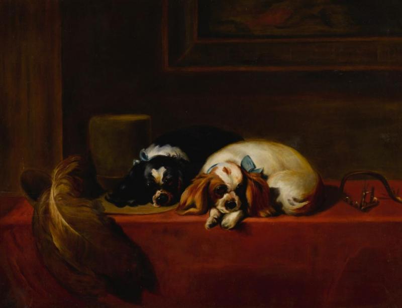 The Cavalier's Pets, 1845 by Edwin Henry Landseer