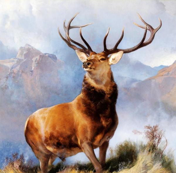The Monarch Of The Glen, 1851 by Edwin Henry Landseer Oil Painting Reproductions