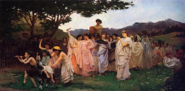 The Festival Of Spring by Edwin Howland Blashfield