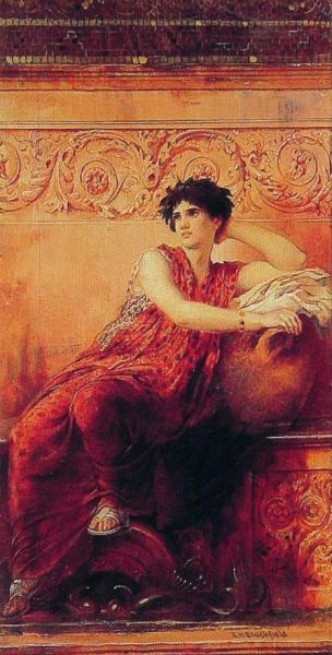 The Roman Pose by Edwin Howland Blashfield