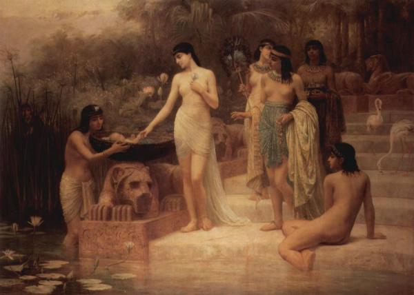 Edwin Long The Finding Of Moses (1886)