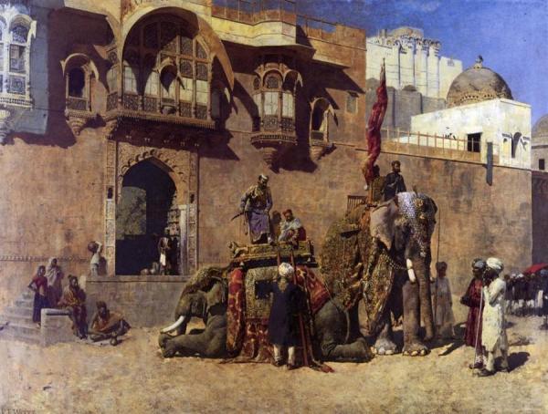 A Rajah Of Jodhpur by Edwin Lord Weeks