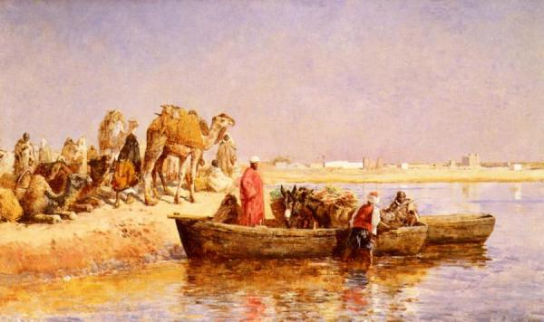 Along The Nile by Edwin Lord Weeks