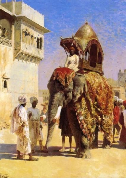 Mogul's Elephant by Edwin Lord Weeks