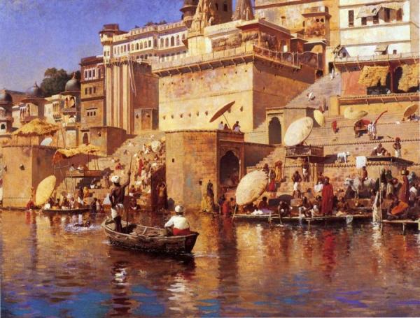 On The River Benares by Edwin Lord Weeks