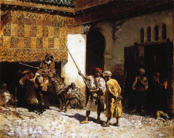The Arab Gunsmith by Edwin Lord Weeks
