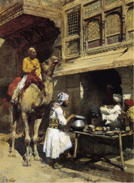 The Metalsmith's Shop by Edwin Lord Weeks