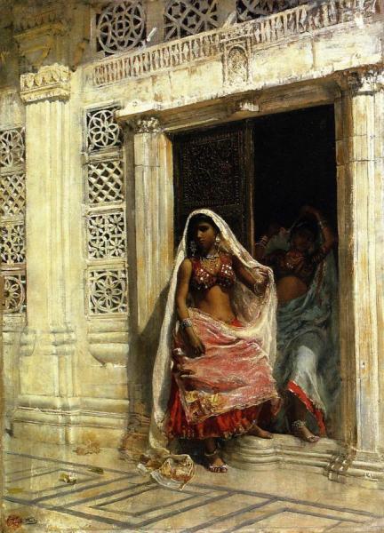 Two Nautch Girls by Edwin Lord Weeks