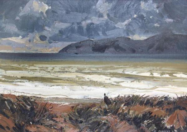 Conway Estuary From Ship Shore by Edwin V. Forrest