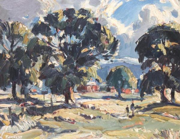 Welsh Parkland by Edwin V. Forrest