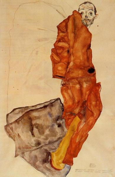 Hindering The Artist Is A Crime, It Is Murdering Life In The Bud! by Egon Schiele