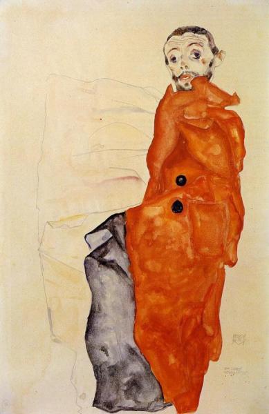I Love Antitheses by Egon Schiele