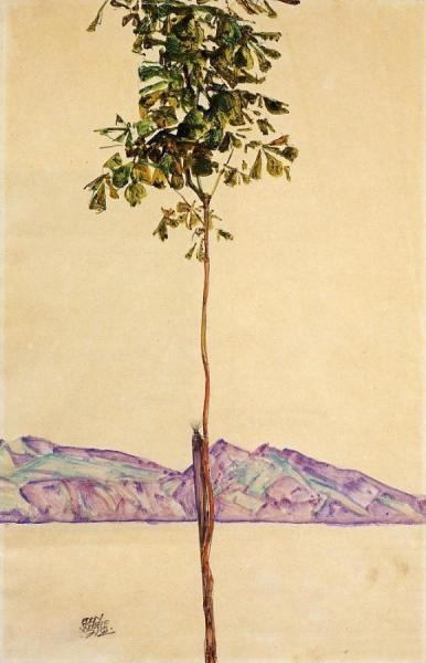 Little Tree by Egon Schiele
