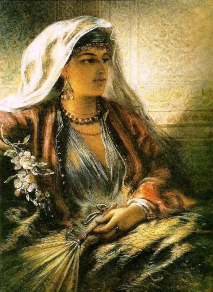 Egron Sillif Lundgren An Oriental Beauty