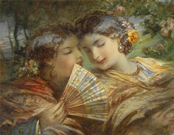 Spanish Women by Egron Sillif Lundgren