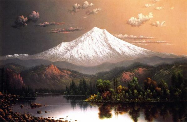 Mount Hood by Eilza Rosanna Barchus