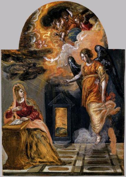 El Greco Annunciation