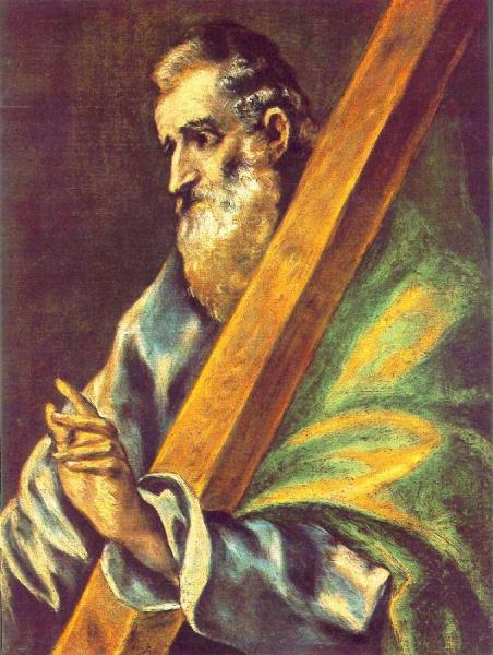 Apostle St Andrew by El Greco