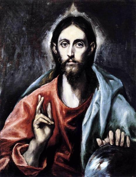 Christ As Saviour by El Greco