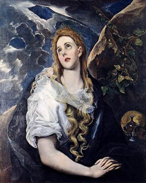 El Greco Mary Magdalen In Penitence
