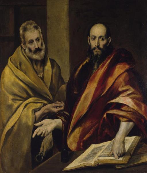 El Greco St's Peter And Paul