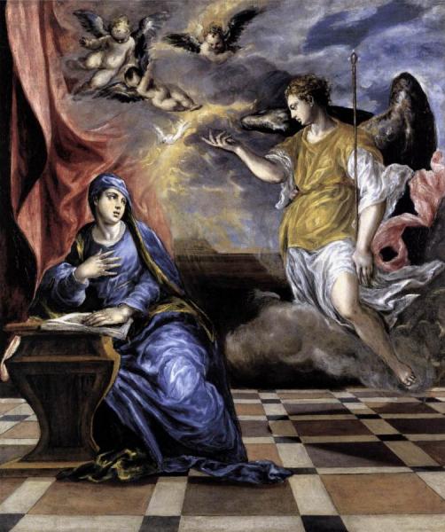 The Annunciation by El Greco