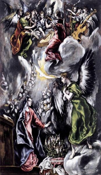 The Annunciation by El Greco
