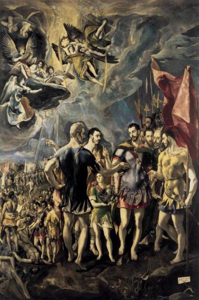 El Greco The Martyrdom Of St Maurice
