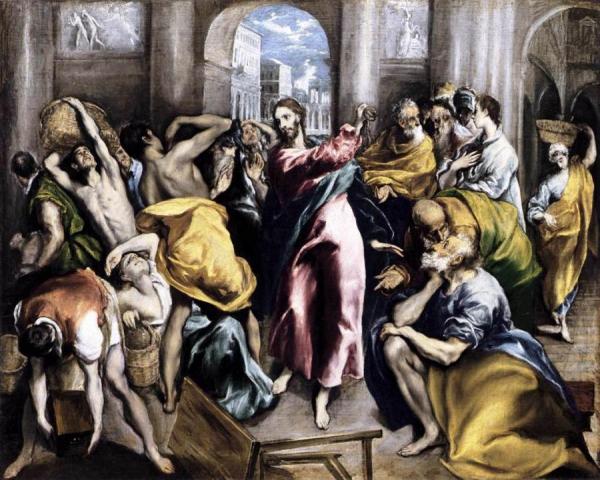 The Purification Of The Temple by El Greco
