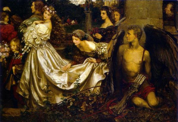 The Uninvited Guest by Eleanor Fortescue-brickdale