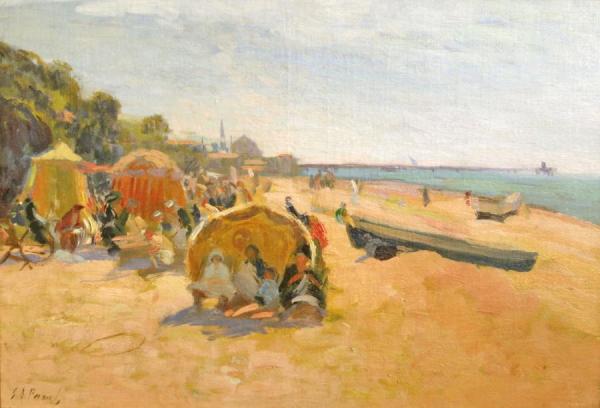 Elie Anatole Pavil A Day At The Beach