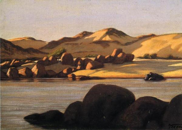 Egyptian Nile by Elihu Vedder
