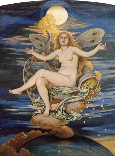 Fortuna by Elihu Vedder