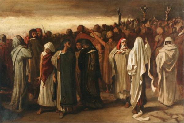 Return From Calvary by Elihu Vedder