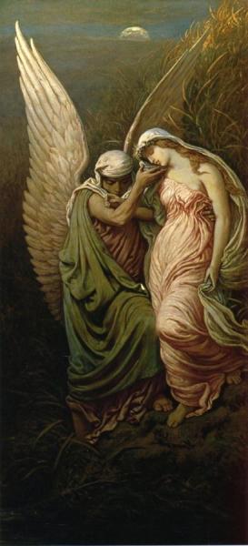 The Cup Of Death by Elihu Vedder Oil Painting Reproductions
