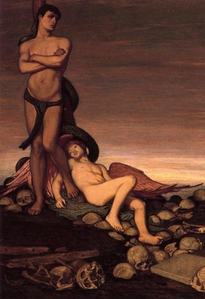 The Last Man by Elihu Vedder