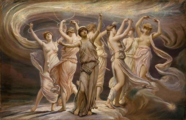 The Pleiades by Elihu Vedder Oil Painting Reproductions
