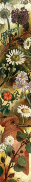 Wildflowers And Greek Vases by Elihu Vedder Oil Painting Reproductions