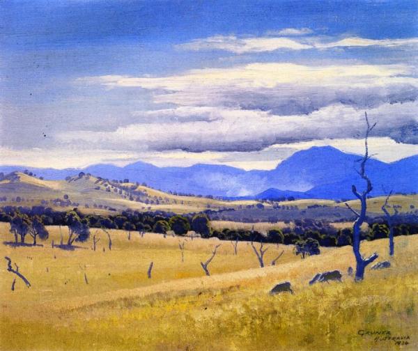 Landscape, Federal Territory by Elioth Gruner