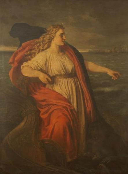 Britannia by Elisabeth Baumann Oil Painting Reproductions