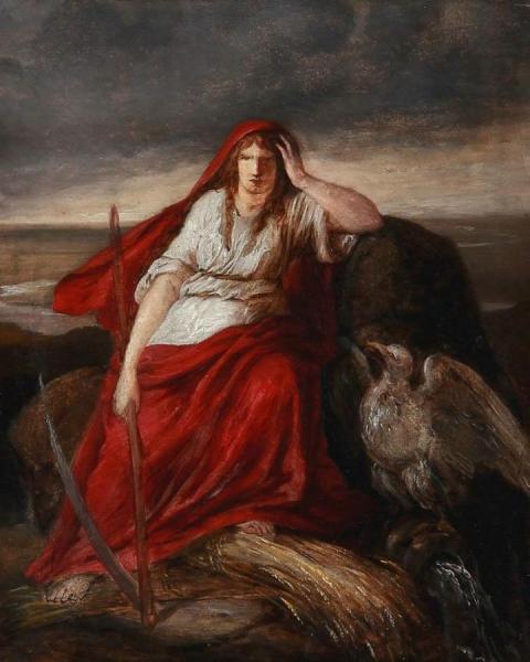 Mother Poland (moder Polen) (preliminary Study) by Elisabeth Baumann