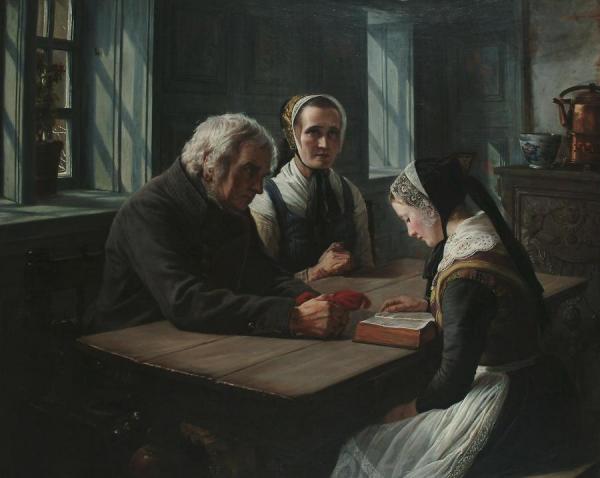 The Reading by Elisabeth Baumann